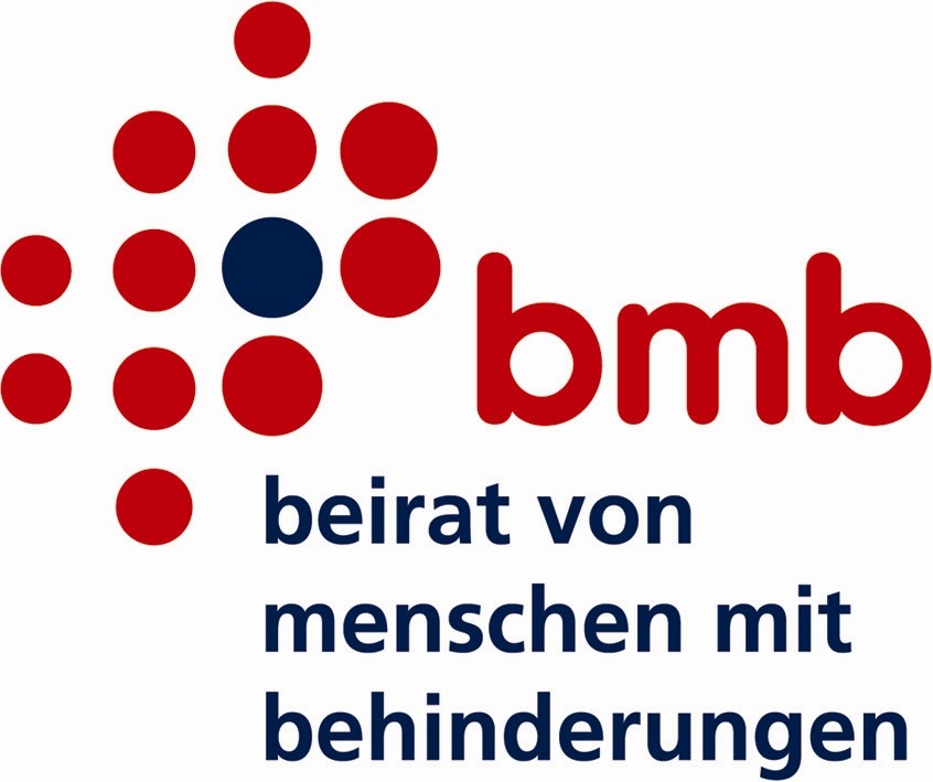 bmb: Beirat von Menschen mit Behinderungen Logo: bmb: Beirat von Menschen mit Behinderungen