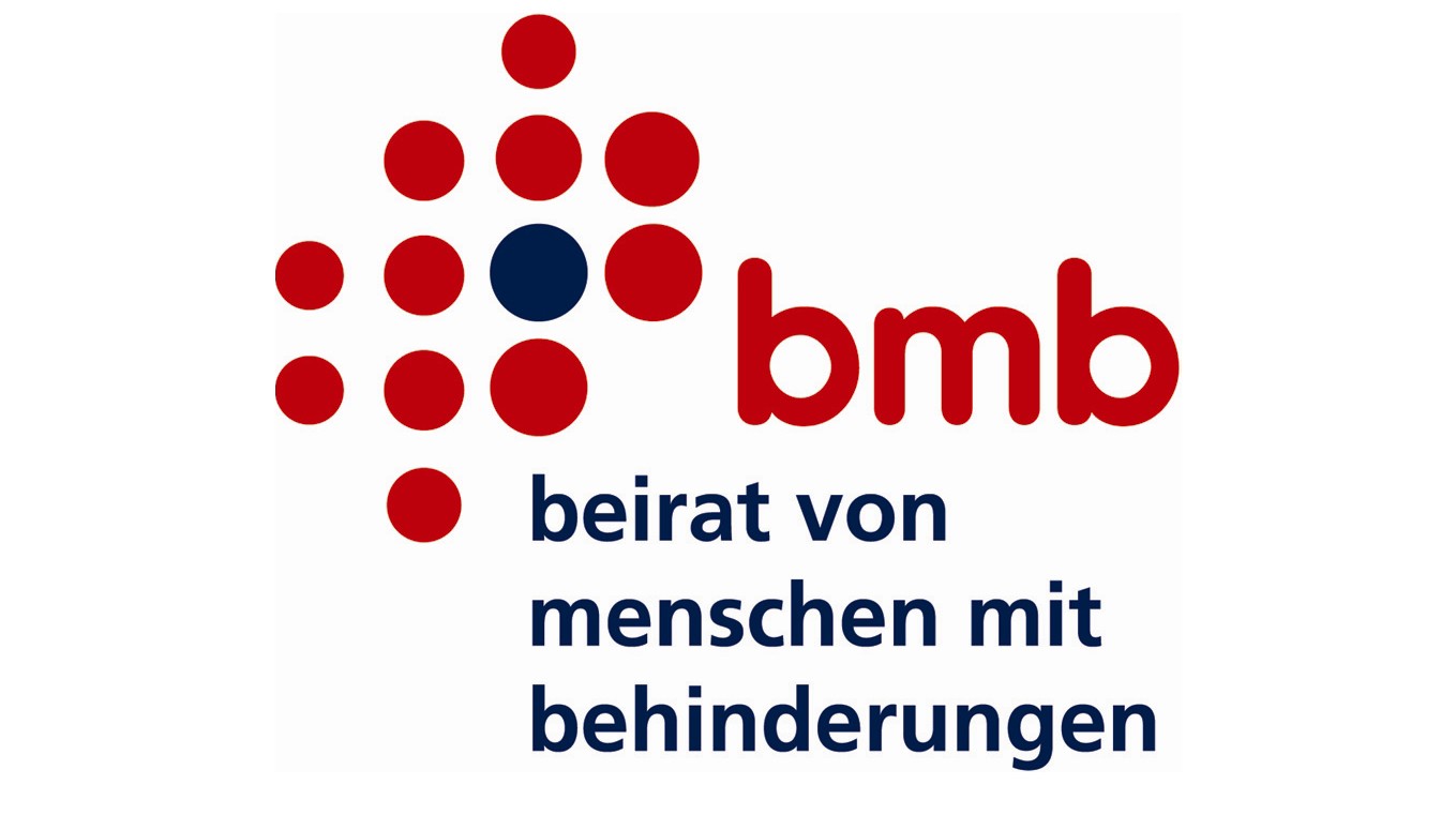 Logo: Logo: bmb: Beirat von Menschen mit Behinderungen