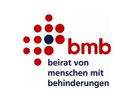 Logo: bmb beirat von Menschen mit Behinderungen