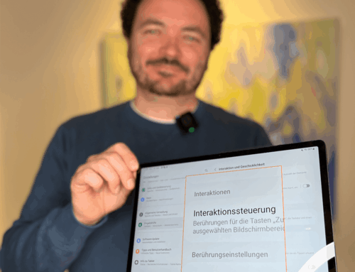 App im Fokus – mit Interaktionssteuerung am Android-Tablet